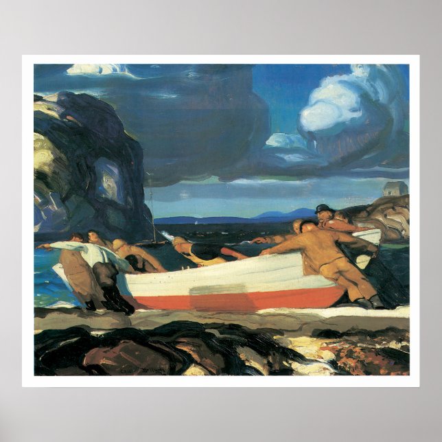 Poster The Big Dory, George Bellows 1913 (Devant)