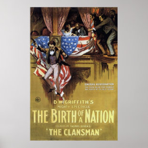 Poster The Birth Of A Nation 1915