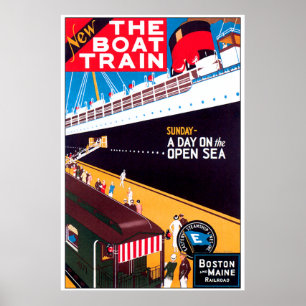 Poster The Boat Train