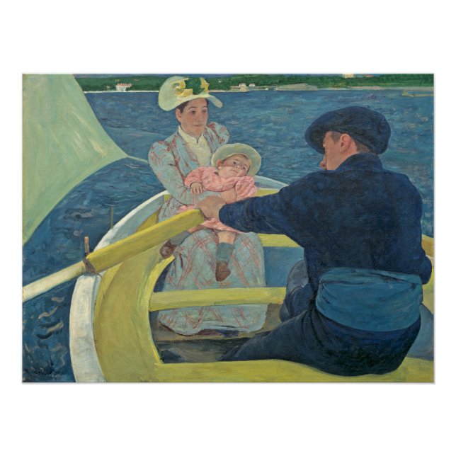 Poster The Boating Party, 1893-94 (Devant)
