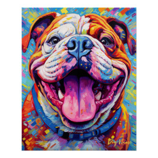 Poster The Bulldog 001 - Zetton Ziana