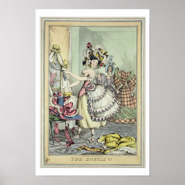 Poster The Bustle, publié par Thomas McLean, Londres (co (Devant)