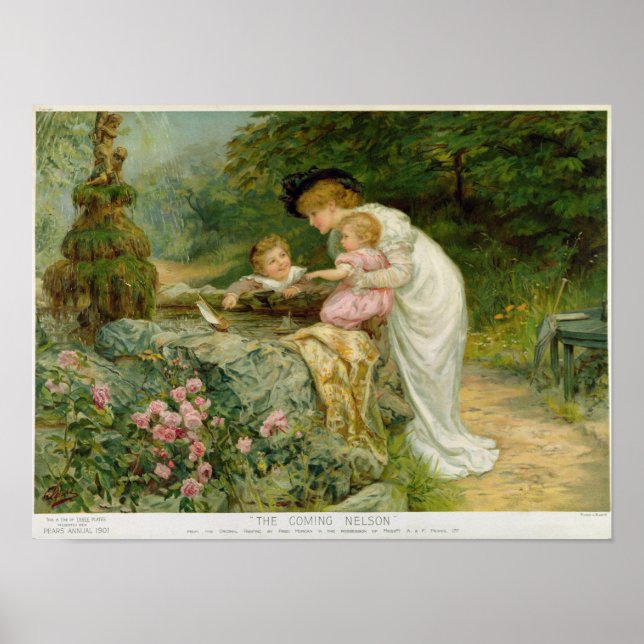 Poster The Coming Nelson, from the Pears Annual, 1901 (Devant)