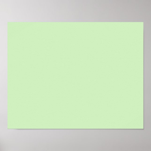 Poster thé couleur vert (Devant)
