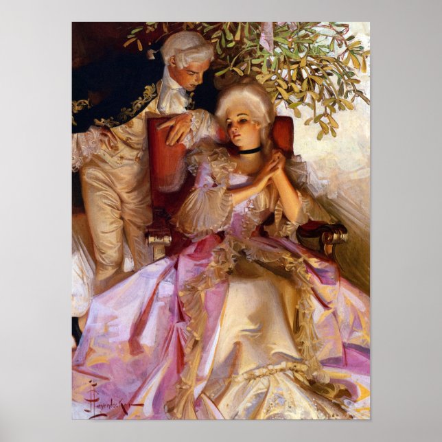 Poster The Courtship, Success Magazine Cover, 1905 (Devant)