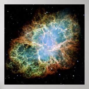 Poster The Crab Nebula