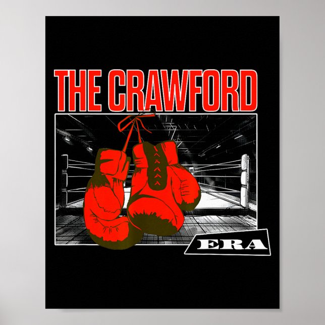 Poster The Crawford Era Funny Boxing Trendy Men Women  (Devant)
