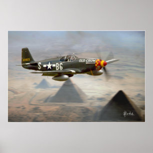 Poster "The Crow & The Pyramids"