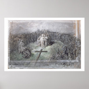 Poster The Crucifix (w/c et gouache on paper)