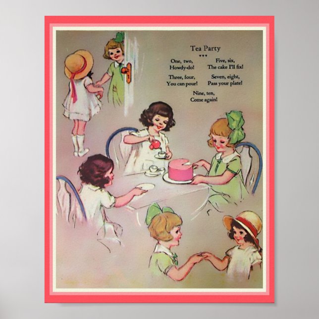 Poster Thé dansant des jeunes filles de bonne famille (co (Devant)