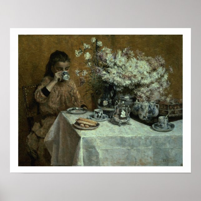 Poster Thé de l'après-midi (Devant)