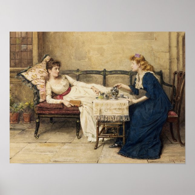 Poster Thé de l'après-midi (Devant)