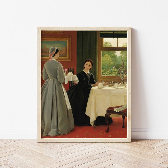 Poster Thé de l'après-midi | George Dunlop Leslie (Créateur téléchargé)