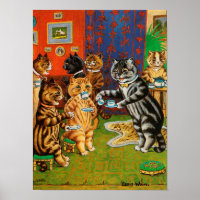 Thé de l'après-midi, Louis Wain