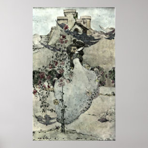 Poster The Dove-Cot By The Sea par Jessie King (1905)