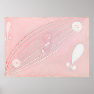 Poster The Eros Series, no 8 par Hilma af Klint