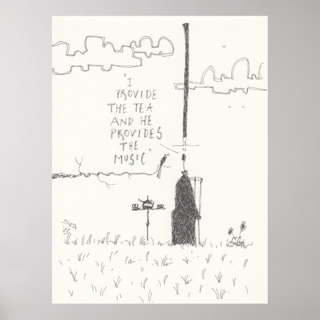 Poster Thé Et Musique (Devant)