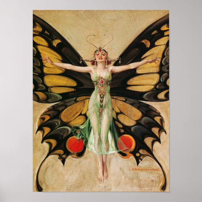 Poster The Flapper, 1922 par Joseph Christian Leyendecker (Devant)