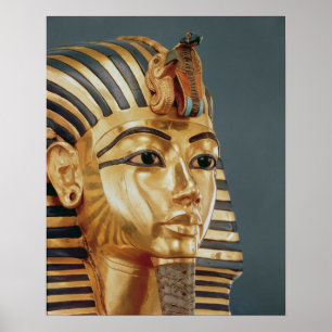 Poster The funerary mask of Tutankhamun