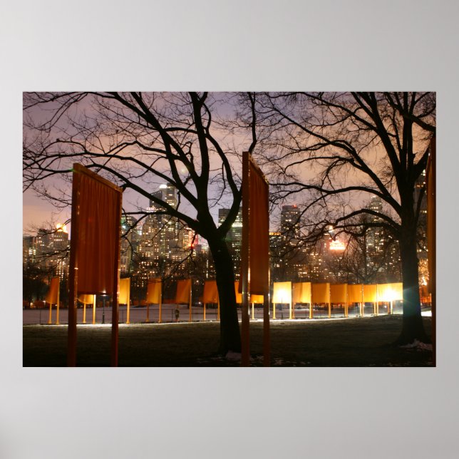 Poster The Gates, New York, février 2005 (Devant)