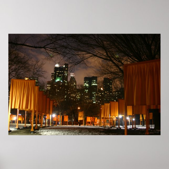 Poster The Gates, New York, février 2005 (Devant)
