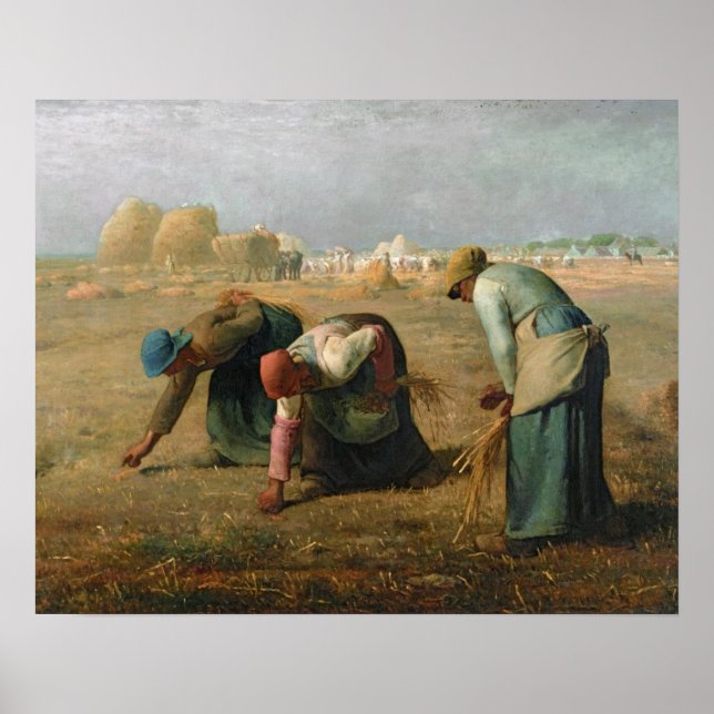 Poster The Gleaners 1857 (Devant)