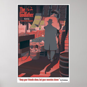 Poster The Godfather 1972 Alternative