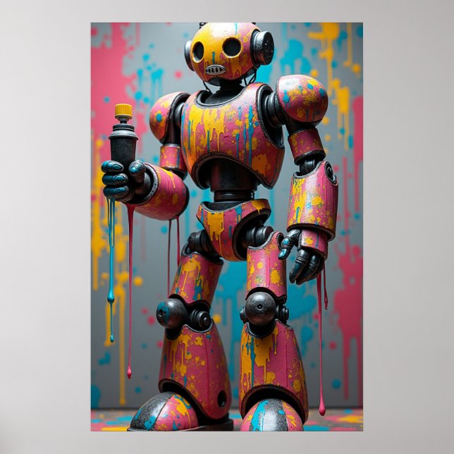 Poster The Graffiti Bot (Devant)