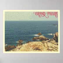 The Grand Phare beach shore line Jijel, Algeria