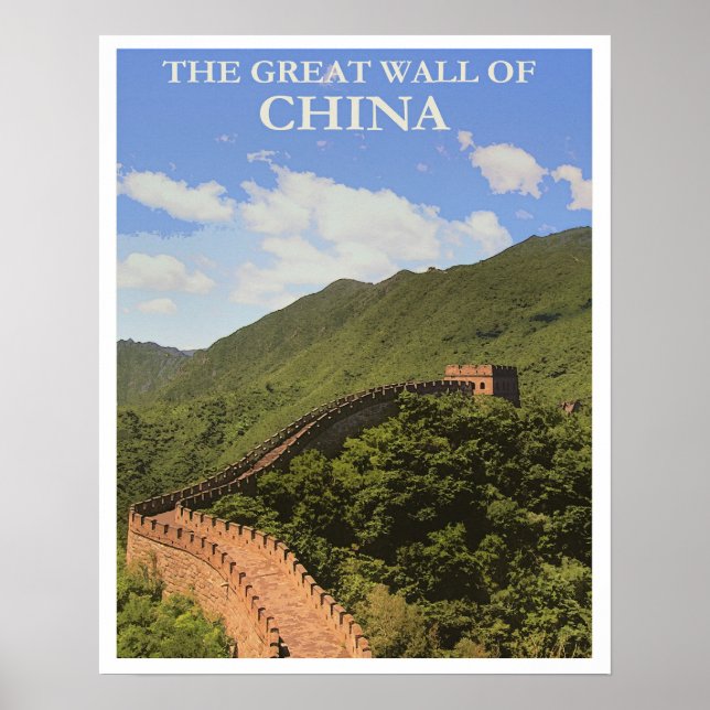 Poster The Great Wall of China (Devant)