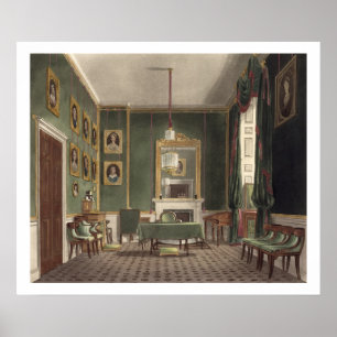 Poster The Green Closet, Buckingham House, from 'The Hist