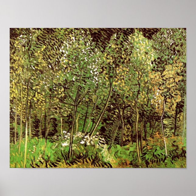 Poster The Grove (F817) Van Gogh Fine Art (Devant)