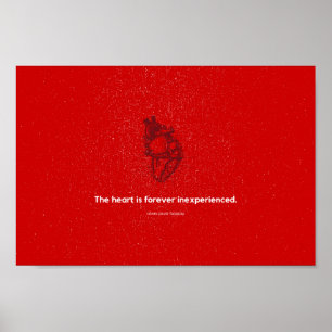 Poster The heart is forever inexperienced