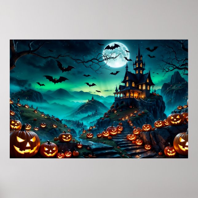 Poster The House by the Pumpkin Road (Devant)