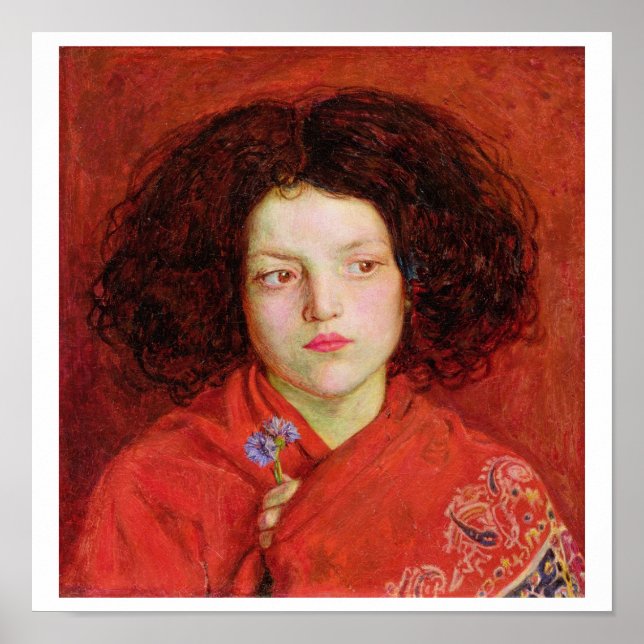 Poster The Irish Girl, 1860 (Devant)