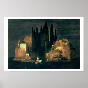 Poster The Isle of the Dead, 1880 (oil on canvas)