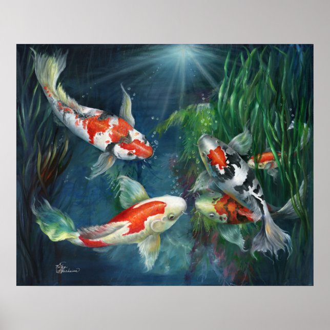 Poster - The Koi Pond (Devant)