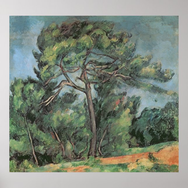 Poster The Large Pine, c.1889 (Devant)