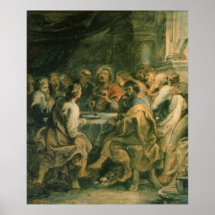 Poster The Last Supper, c.1630-31