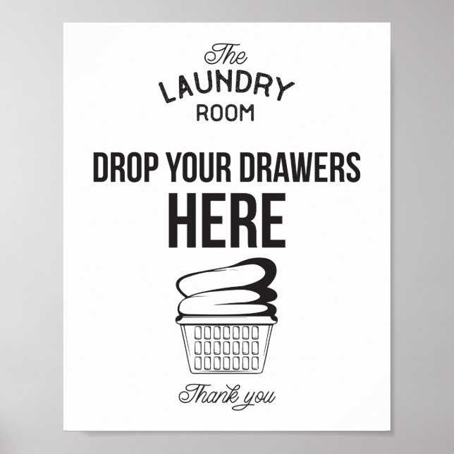 Poster The Laundry Room (Devant)