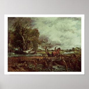 Poster The Leaping Horse, vers 1825 (huile sur toile)