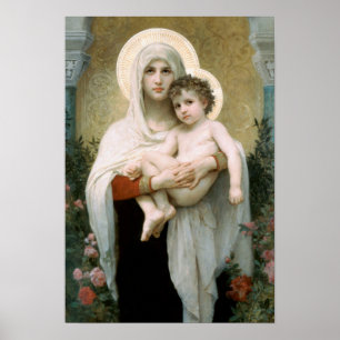 Poster The Madonna of the Roses Christmas