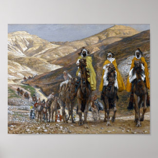 Poster "The Magi Journeying" de Tissot