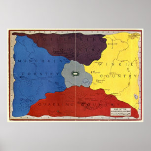 Poster The Map of Oz