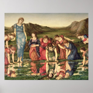 Poster The Mirror of Vénus, 1870-76