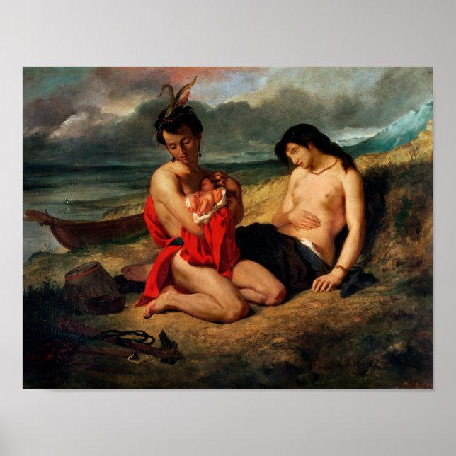 Poster The Natchez, c.1823-35 (Devant)