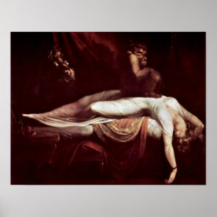 Poster The Nightmare by Henry Fuseli