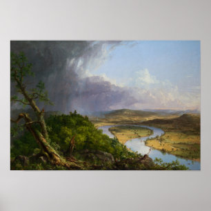 Poster The Oxbow by Thomas Cole