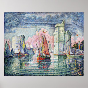 Poster The Port at La Rochelle, 1921