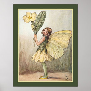 Poster "The Primrose Fairy" ca. 1918- Cicely Mary Barker